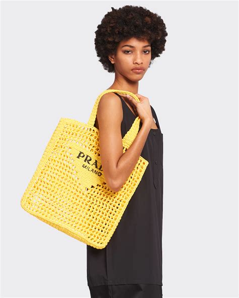 prada raffia tote bag dupe|prada nylon zip tote.